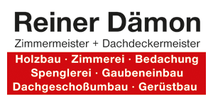 Kundenlogo von Reiner Dämon GmbH Zimmerermeister + Dachdeckermeister Kundenlogo von Reiner Dämon GmbH Zimmerermeister + Dachdeckermeister