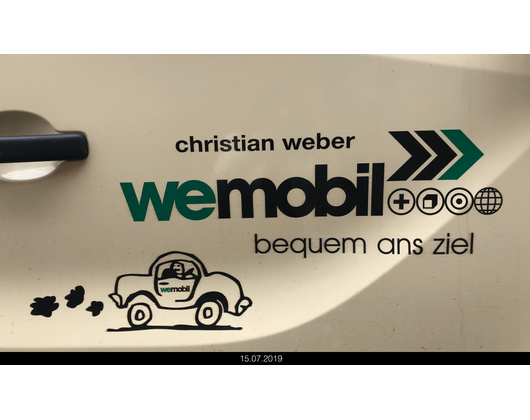 Kundenfoto 2 wemobil Inh. Christian Weber Taxi und Kurierfahrten