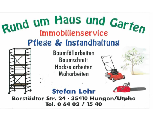 Kundenfoto 2 Lehr Stefan Rund um Haus und Garten Baumfällarbeiten u. Gartenpflege Hungen Wetterau