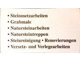 Eigentümer Bilder BK Kaufmann Bau GmbH Grabmale Steinbach-Hallenberg
