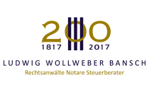 Logo Ludwig Wollweber Bansch Rechtsanwälte, Notare, Steuerberater Hanau