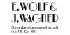 Kundenlogo E. Wolf & J. Wagner Steuerberatungsgesellschaft mbH & Co. KG