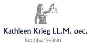 Kundenlogo von Krieg Kathleen LL.M. oec. Rechtsanwältin