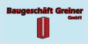 Kundenlogo Greiner GmbH Baugeschäft