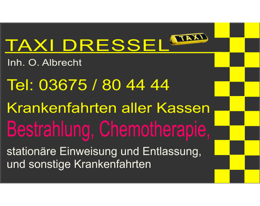 Kundenfoto 5 Taxi Dressel ein Unternehmen der SNC Taxi GmbH