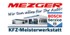 Kundenlogo Mezger Bosch-Service