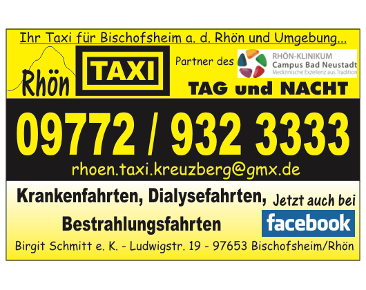 Kundenfoto 1 Rhön Taxi Birgit Schmitt e.K.