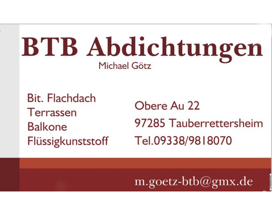 Kundenfoto 1 Götz Michael BTB Abdichtungen