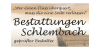 Kundenlogo von Bestattungen Schlembach