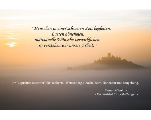 Kundenfoto 6 Samer und Wollnich Fachinstitut für Bestattungen