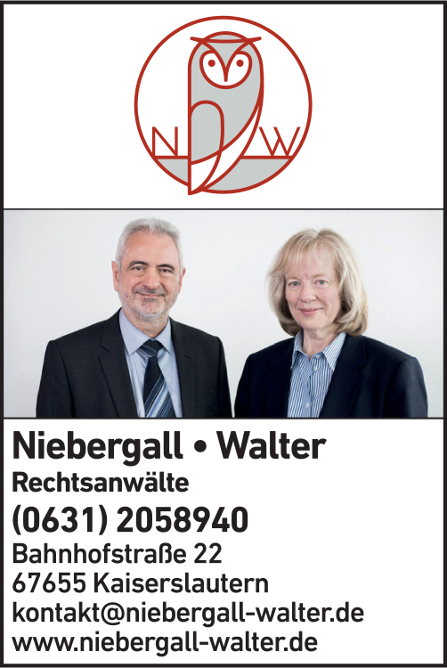 Niebergall - Walter Dr. Eva Niebergall-walter & Stefan Walter 