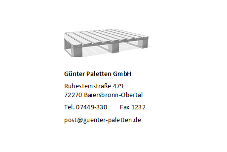 Kundenfoto 1 Günter Paletten GmbH