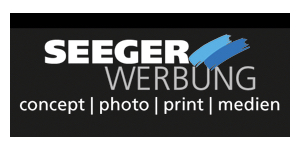 Kundenlogo von Seeger Werbung GmbH & Co. KG Kundenlogo von Seeger Werbung GmbH & Co. KG