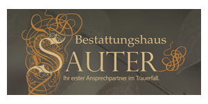 Kundenlogo von Bestattungshaus Sauter