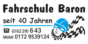 Kundenlogo von Baron Hans-Joachim Fahrschule Kundenlogo von Baron Hans-Joachim Fahrschule