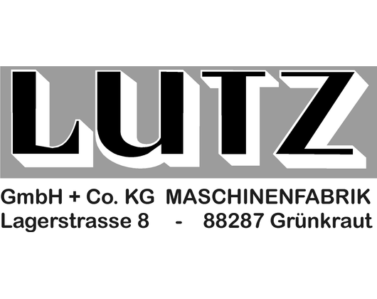 Kundenfoto 1 Lutz GmbH & Co. KG Maschinenfabrik