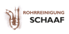 Kundenlogo von Schaaf Rohrreinigung