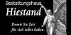 Kundenlogo von Hiestand Klaus Bestattung