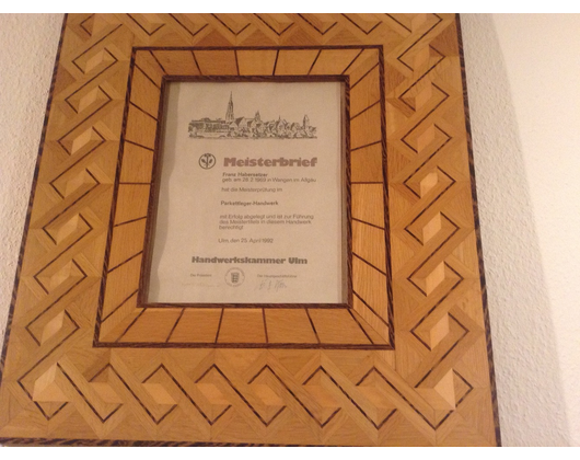 Kundenfoto 3 Habersetzer Franz Parkettlegermeister