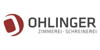 Kundenlogo von Ohlinger GmbH Zimmerei + Schreinerei