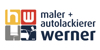 Kundenlogo von Maler Werner GbR, Werner Hansjörg Maler- u. Autolackierbetrieb