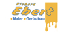 Kundenlogo von Ebert Richard Maler und Gerüstbau