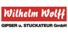 Kundenlogo von Wolff Wilhelm Gipser u. Stuckateur GmbH