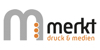 Kundenlogo von merkt druck & medien e.K.