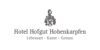 Kundenlogo Hotel Hofgut Hohenkarpfen