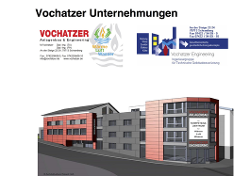 Kundenfoto 1 Vochatzer M. Dipl.-Ing. (TU) + (FH) Unternehmungen Anlagenbau - Wärme - Luft - Wasser Engineering-Ing.-Büro für TGA