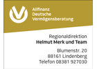 Kundenbild groß 2 Allfinanz Deutsche Vermögensberatung Helmut Merk | Verena Fink | Generali Service-Zentrum Westallgäu