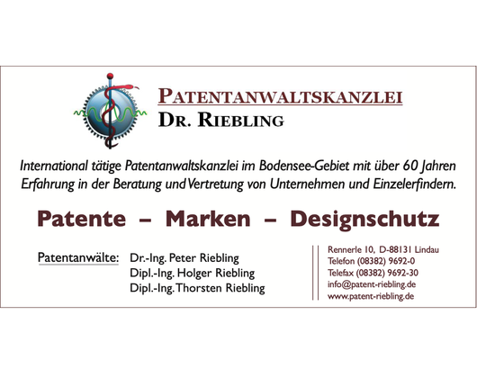 Kundenfoto 2 Patentanwaltskanzlei Dr. Ing. Peter Riebling