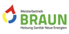 Kundenlogo Braun Meisterbetrieb Inhaber Stefan Braun Heizung - Sanitär - Neue Energien