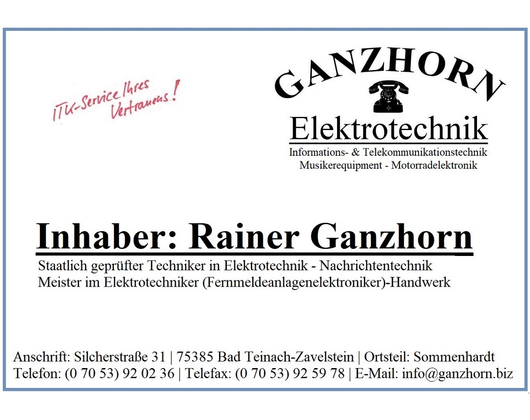 Kundenfoto 1 Ganzhorn Rainer Elektrotechnik