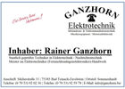 Kundenbild groß 1 Ganzhorn Rainer Elektrotechnik