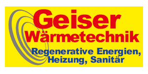 Kundenlogo von Geiser Wärmetechnik Kundenlogo von Geiser Wärmetechnik