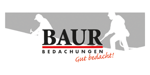 Kundenlogo von Baur Bedachungen