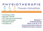 Kundenbild groß 1 Schweitzer Thomas Physiotherapie