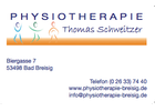 Kundenbild groß 2 Schweitzer Thomas Physiotherapie