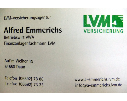 Kundenfoto 3 LVM Versicherungsagentur Emmerichs Martin u. Alfred