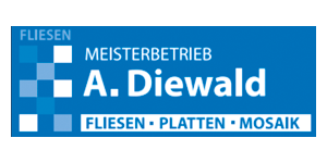 Kundenlogo von Fliesen A. Diewald Meisterbetrieb Kundenlogo von Fliesen A. Diewald Meisterbetrieb