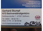 Kundenbild groß 1 Stumpf Gerhard KFZ-Sachverständigenbüro