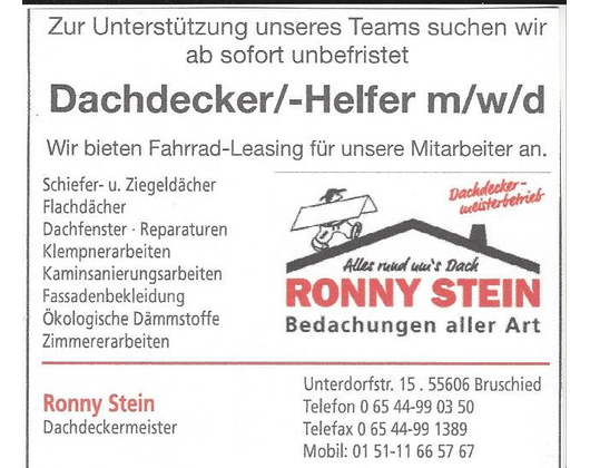 Kundenfoto 2 Ronny Stein Dachdeckerei