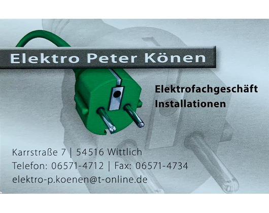 Kundenfoto 1 Könen Peter Elektrofachgeschäft