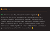 Eigentümer Bilder Blatt & Blüte Floristik Bitburg