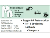 Eigentümer Bilder Bauer Marco Tief- und Straßenbau GmbH & Co.KG Gillenfeld