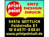 Bildergallerie Print Point Druckereibetrieb Wittlich
