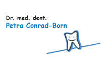 Logo Conrad-Born Petra Dr. med. dent. Zahnärztin Schweich