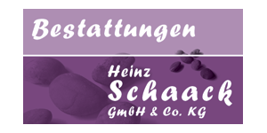 Kundenlogo von Heinz Schaack GmbH & Co. KG Bestattungsunternehmen Kundenlogo von Heinz Schaack GmbH & Co. KG Bestattungsunternehmen