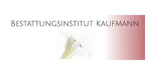 Kundenlogo von Kaufmann Dagmar Beerdigungsinstitut Kundenlogo von Kaufmann Dagmar Beerdigungsinstitut